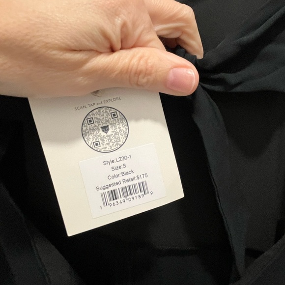 NWT LITA BY CIARA REVOLVE BLACK TIE FRONT JUMPSUIT STYLE: L230-1 Size S - Picture 8 of 12